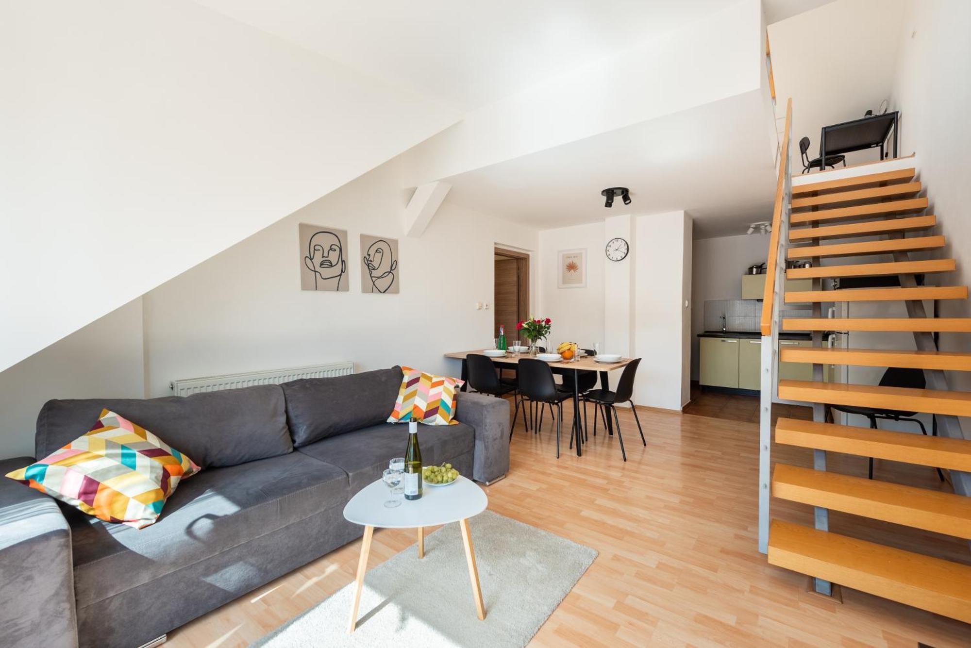 2-level With Large Balcony * Praag